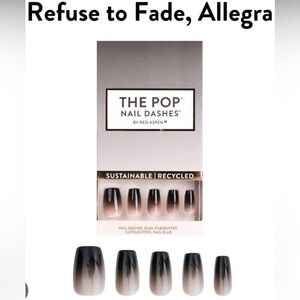 PARTIAL (20 nails) Red Aspen Nail Dashes- Refuse to Fade, Allegra